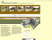 Tablet Screenshot of dawsondevelopment.com